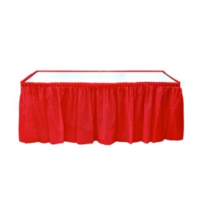 Kikajoy Masa Eteği 75x426cm -Kırmızı