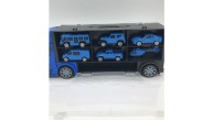  King Kids 6 Mini Araç ve Taşıyıcı Kamyon Mavi LAL 2015