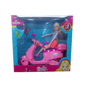 King Toys Bebekli Scooter