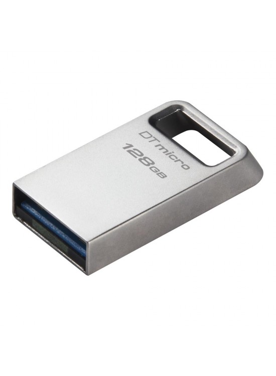 Kingston DTMC3G2-128GB DataTraveler Micro 200MB-s Metal USB 3.2 Gen 1 Flash Bellek