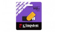 Kingston DTXS-512GB 512GB Portable USB 3.2 Gen1 DataTraveler ExodiaS (Black-Yellow) Flash Bellek