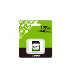 Kingston SDS3-128GB 128GB SDXC Canvas Select Plus Gen3 150MB-s C10 UHS-I U1 V10 Hafıza Kartı
