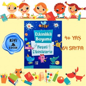 Kivi Çocuk Etkinlikli Boyama Neşeli Etkinliklerle