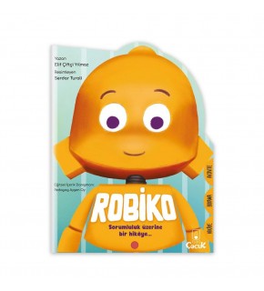 Kivi Çocuk Şekilli Kitaplar 3Lü Aktivite Robiko