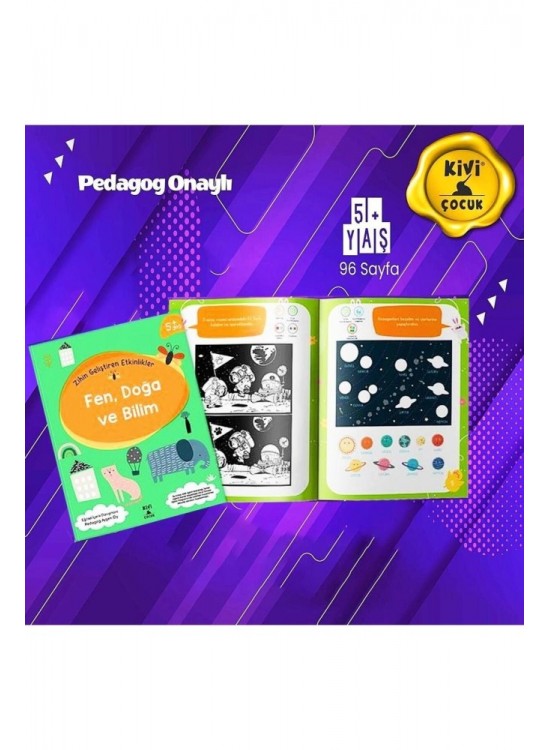 Kivi Çocuk Zihin Geliştiren Etkinlik Fen, Doğa ve Bilim