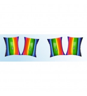 Kızılkaya Oyuncak Kolluk Gökkuşağı Desenli 30X15Cm Kzld-47029-C
