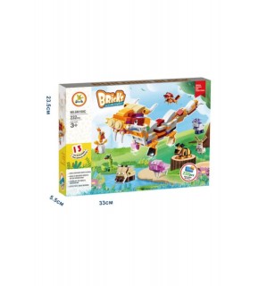 Kızılkaya Oyuncak Lego Hayvanlar 232 Parça KZL-SM198C