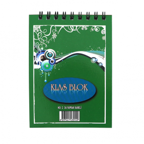 Klas Bloknot Spiralli Çizgili No:2 36 Yaprak (1 Adet)