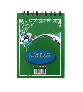 Klas Bloknot Spiralli Kareli No:2 36 YP
