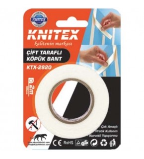 Knıtex Çift Taraflı Köpük Bant 50Mmx2M Ktx-2820