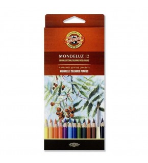 Koh-ı Noor Mondeluz Fruit Aquarell Renkli Kalemler 12 Li