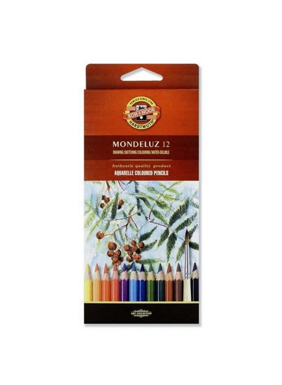 Koh-ı Noor Mondeluz Fruit Aquarell Renkli Kalemler 12 Li