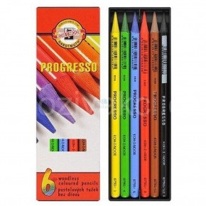 Koh-I Noor Set Of Woodless ColouRed Pencils 8755 6