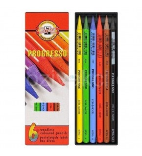 Koh-I Noor Set Of Woodless ColouRed Pencils 8755 6