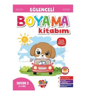 Kolon Seviye 2 Eğlenceli Boyama Kitabım 3-4 Yaş