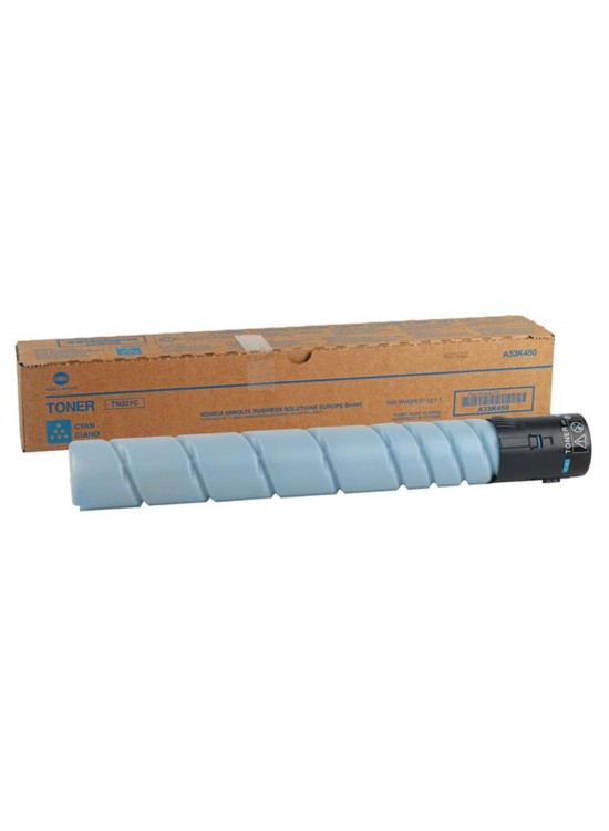 Konica Minolta TN-321C Cyan Mavi Orjinal Fotokopi Toneri Bizhup C224-284-364 25.000 Sayfa
