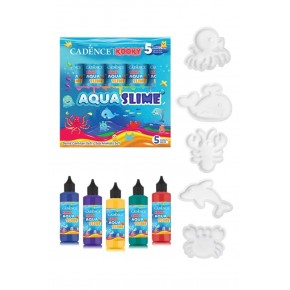 Kooky Aqua Slime Deniz Canlıları Seti 5li