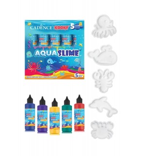 Kooky Aqua Slime Deniz Canlıları Seti 5li