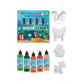 Kooky Aqua Slime Orman Hayvanları Seti 5li
