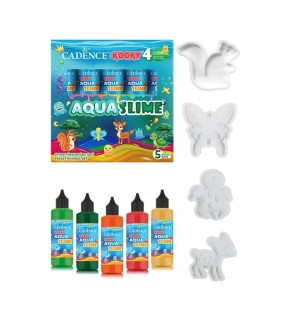 Kooky Aqua Slime Orman Hayvanları Seti 5li