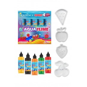 Kooky Aqua Slime Tatlı Meyveler Seti 5li