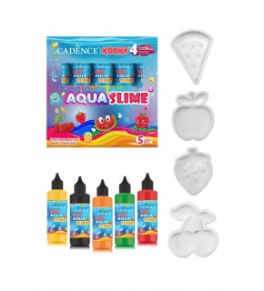Kooky Aqua Slime Tatlı Meyveler Seti 5li