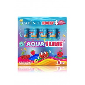 Kooky Aqua Slime Tatlı Meyveler Seti 5li