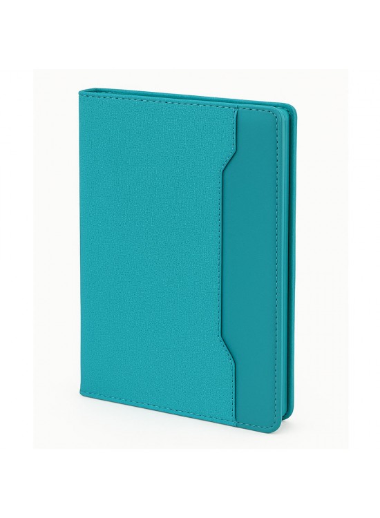 KORU TURKUAZ TARİHSİZ DEFTER (15X21 CM)