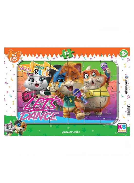 Ks Games Frame Puzzle 44 Cat Lisanslı Ürünler