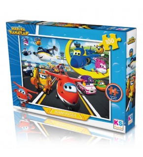 Ks Games Puzzle 100 Parça Harika Kanatlar  HK 714