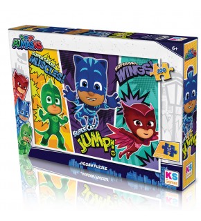 Ks Games Puzzle 100 Parça Pjmasks PJM.714