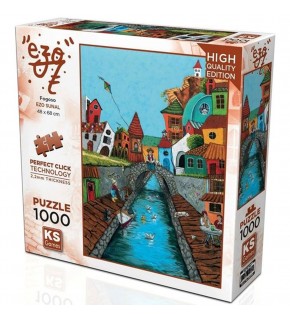Ks Games Puzzle 1000 Fogoso 20730