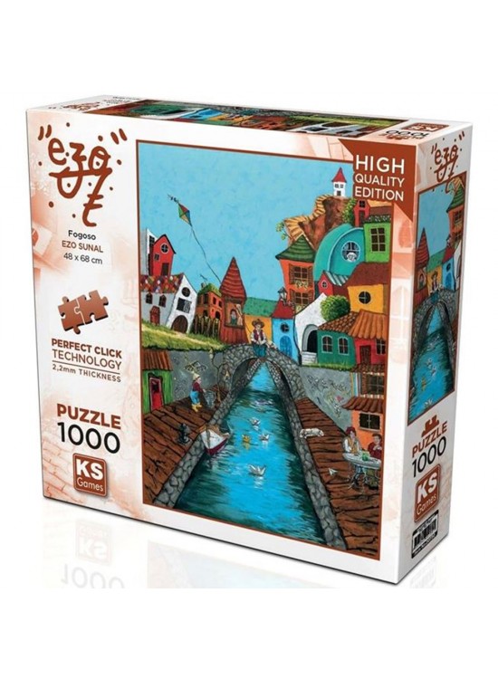 Ks Games Puzzle 1000 Fogoso 20730