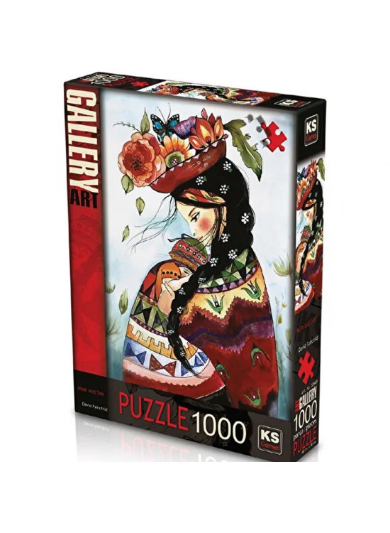 Ks Games Puzzle 1000 Parça Mom And Son 20778