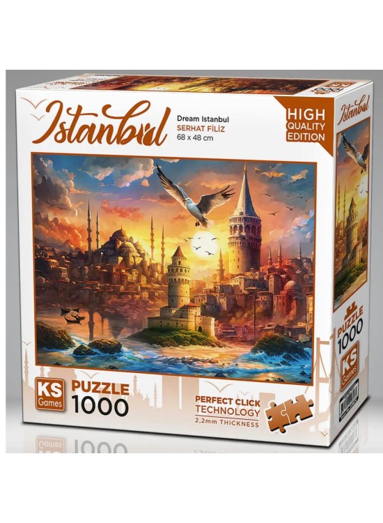 Ks Games Puzzle 1000 Parça Drream İstanbul 20806