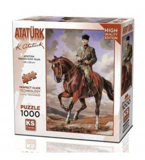 Ks Games Puzzle 1000 Parça Gazi Mustafa Kemal Sakarya Adı Atıyla 20726