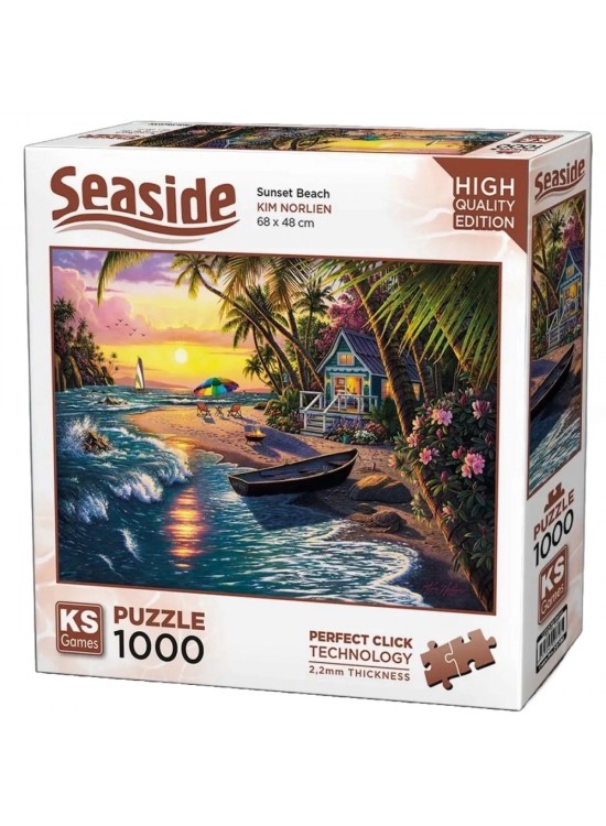 Ks Games Puzzle 1000 Parça Sunset Beach 20798