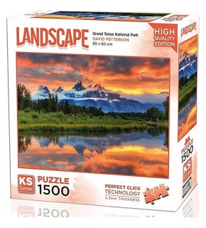 Ks Games Puzzle 1500 Grand Teton National Park