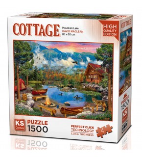 Ks Games Puzzle 1500 Mountain Lake 22036