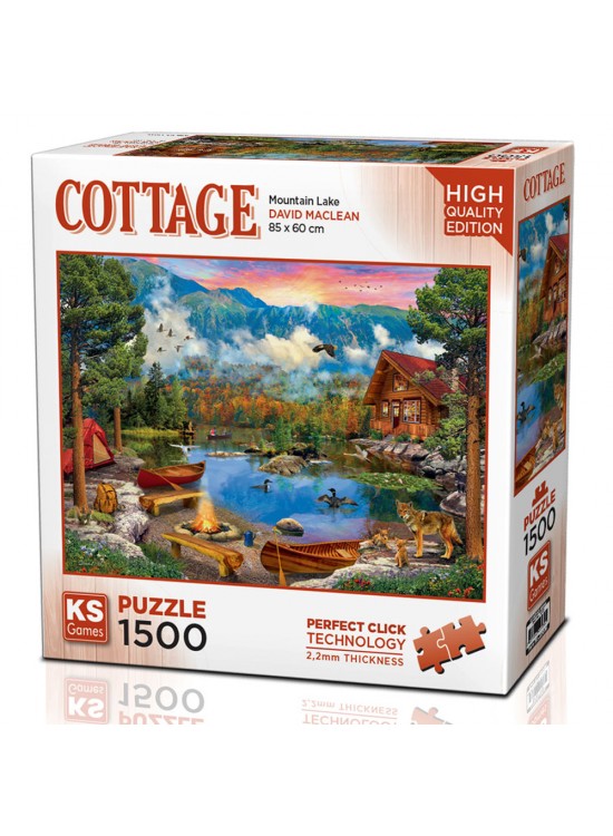 Ks Games Puzzle 1500 Mountain Lake 22036