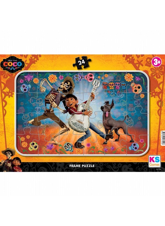 Ks Games Puzzle 24 Parça Coco Frame Puzzle CO 704