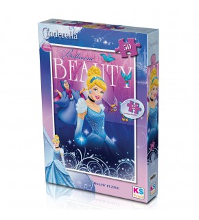 Ks Games Puzzle 50 Parça Cinderella 709