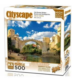 Ks Games Puzzle 500 Old Mostar Bridge Bosna-Hersek 20061