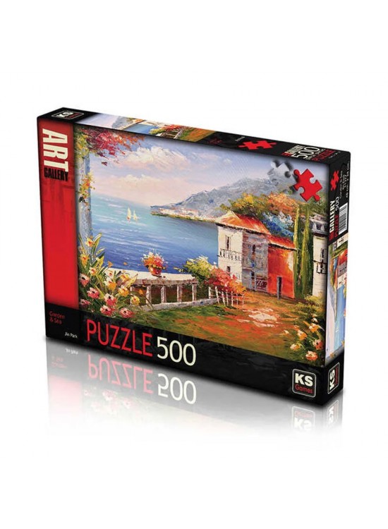 Ks Games Puzzle 500 Parça Garden Sea Jın Park (11377) Yetişkin 20058