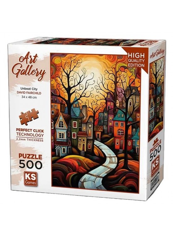 Ks Games Puzzle 500 Parça Houses 20076