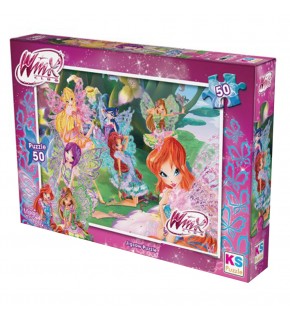 Ks Games Puzzle Wınx  50 Parça