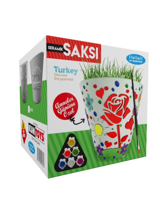 Kumtoys Seramik Saksı