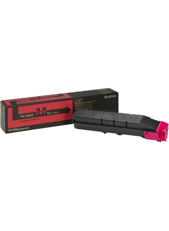 Kyocera TK-8305M Magenta Kırmızı Orjinal Fotokopi Toneri Taskalfa 3050ci-3051ci-3550ci-3551ci 15.000