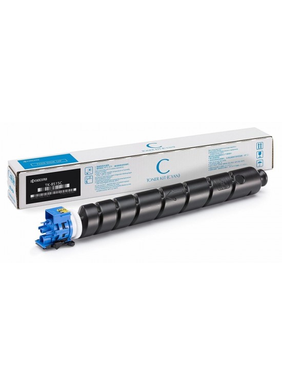 Kyocera TK-8515C Cyan Mavi Orjinal Fotokopi Toneri Taskalfa 5052ci-5053ci-6052ci-6053ci 20.000 Sayfa