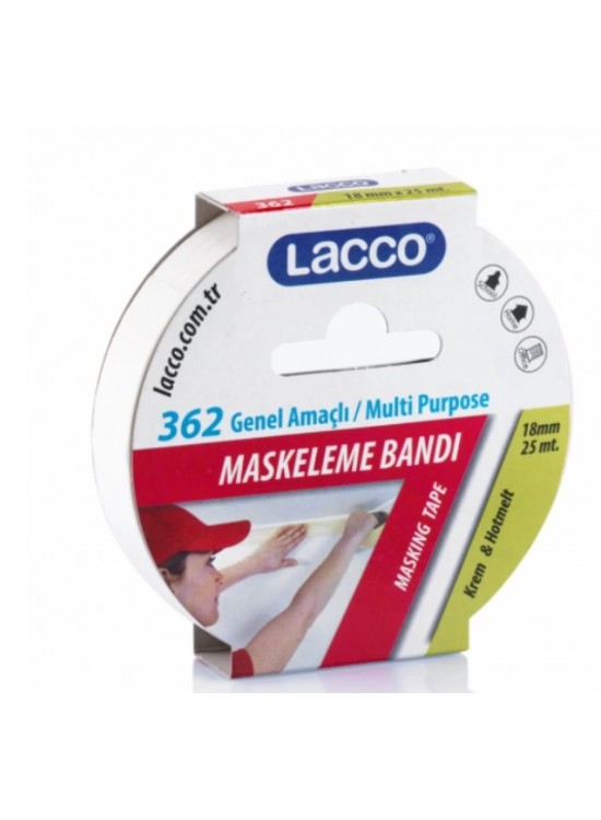 Lacco Maskeleme Bandı 18Mmx25M  362